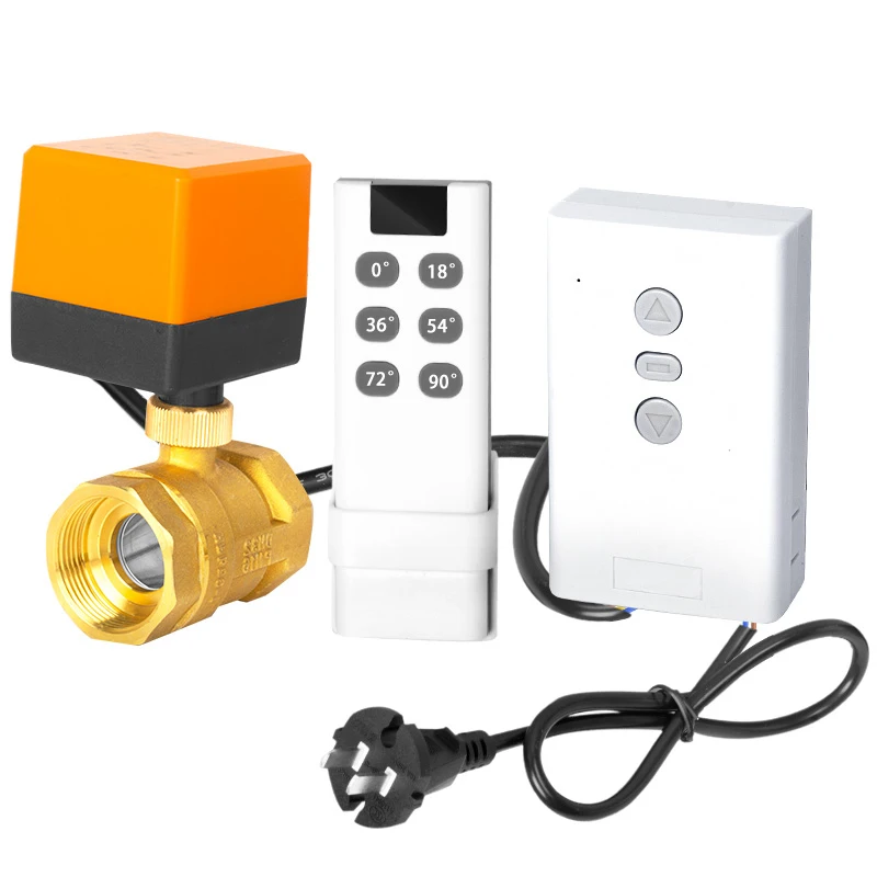

Strong Remote Control signal Brass Electric Ball Valve Water Valve That Can Remotely Control the Switch and Adjust the Flow