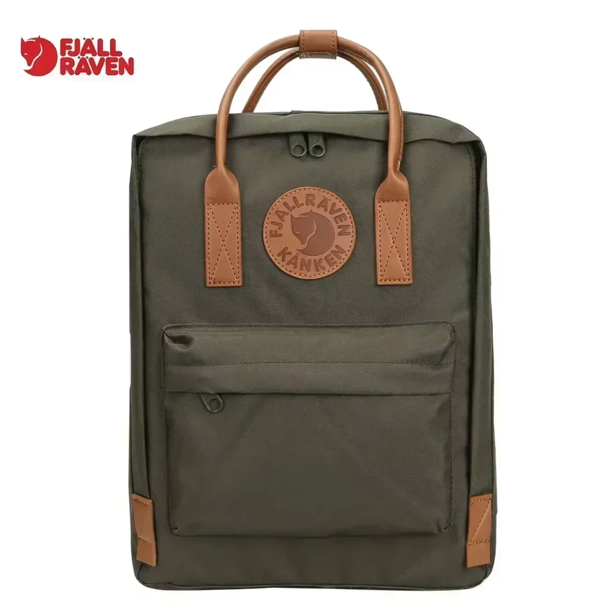Sac à dos Fjallraven Arctic Fox Kanken No. 2 noir 2026 – Sac d'ordinateur original G-1000 – Sac de voyage décontracté