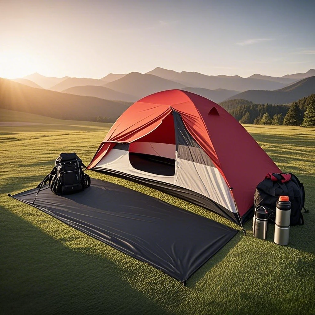 

Ultralight 1-Person 4-Season Backpacking Tent - Aluminum Poles, 2-Layer Waterproof Shelter for Hiking/Camping, Solo Adventure