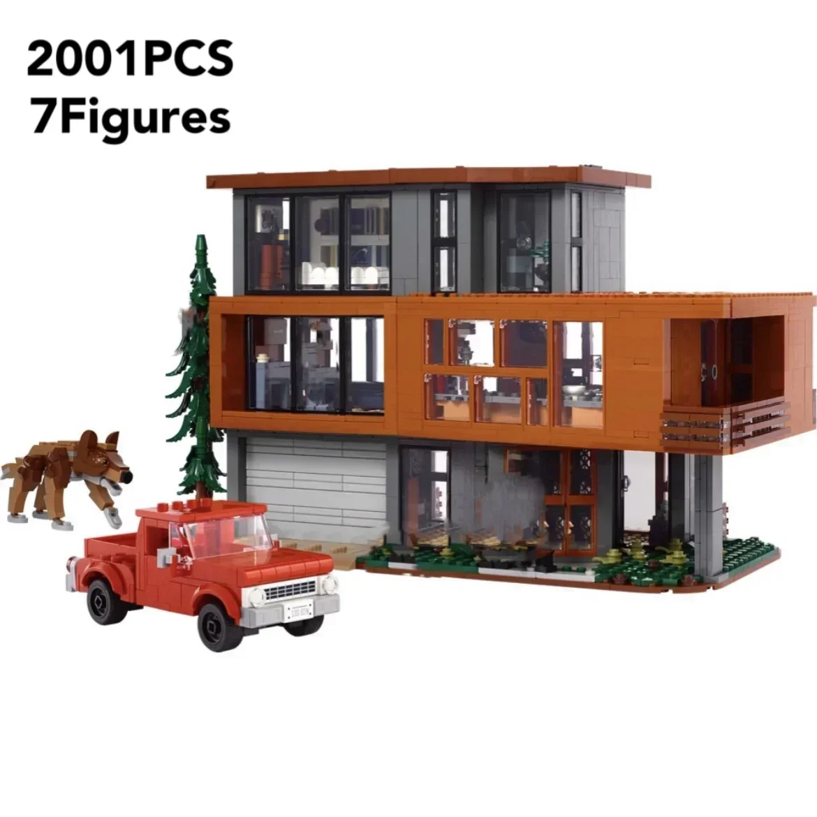 

MOC 21354 Cullen House Building Set Architecture Blocks Romance Films Fans Vampyre House Creative Present for Adult