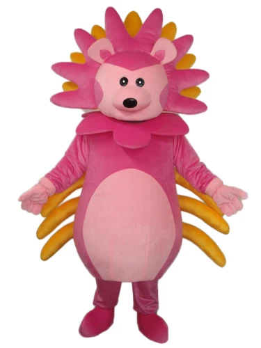 New Adult Character Pink Hedgehog Mascot Costume Halloween Christmas Dress Full Body Props Outfit Mascot Costume