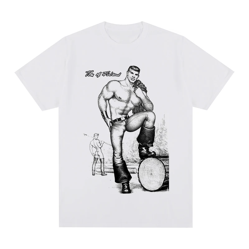 TOM OF FINLAND T-shirt LGBT GAY SCHWUL Cool Casual pride Cotton Men T shirt New TEE TSHIRT Womens Tops Unisex