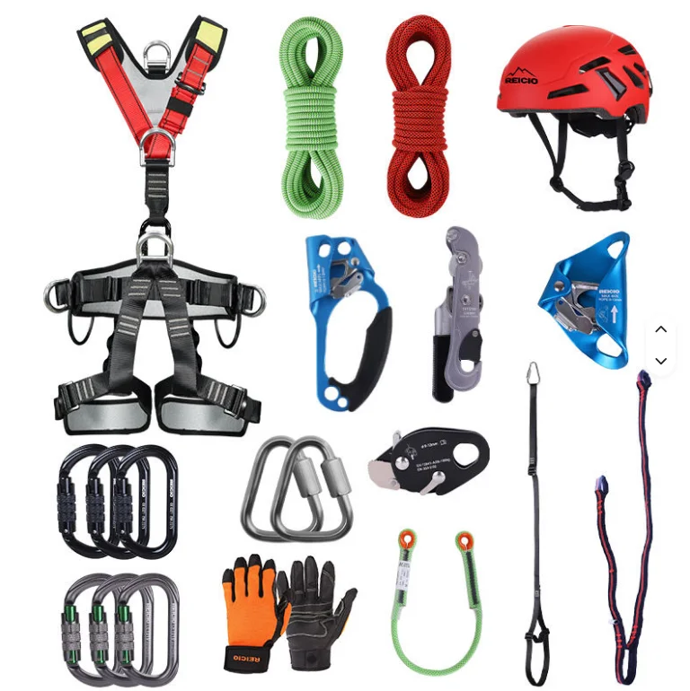 SRT DRT Climbing Gear Kit Tree Arborist Equipment Outdoor Rescue & High Altitude Work Safety Set