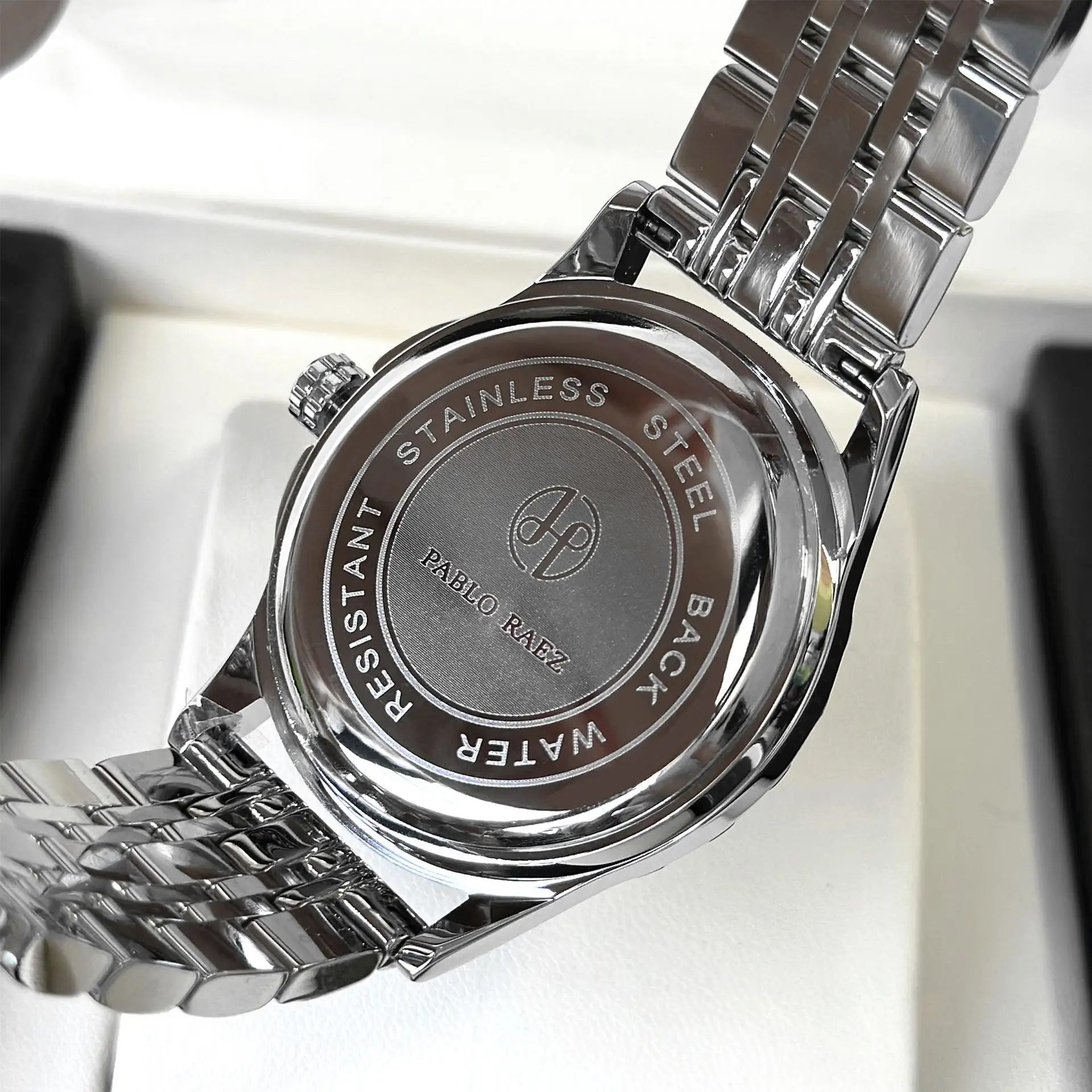 Nouvelle montre pour hommes marque grand cadran affaires calendrier étanche haute qualité en acier inoxydable mâle mode Quartz montres à Quartz cadeau