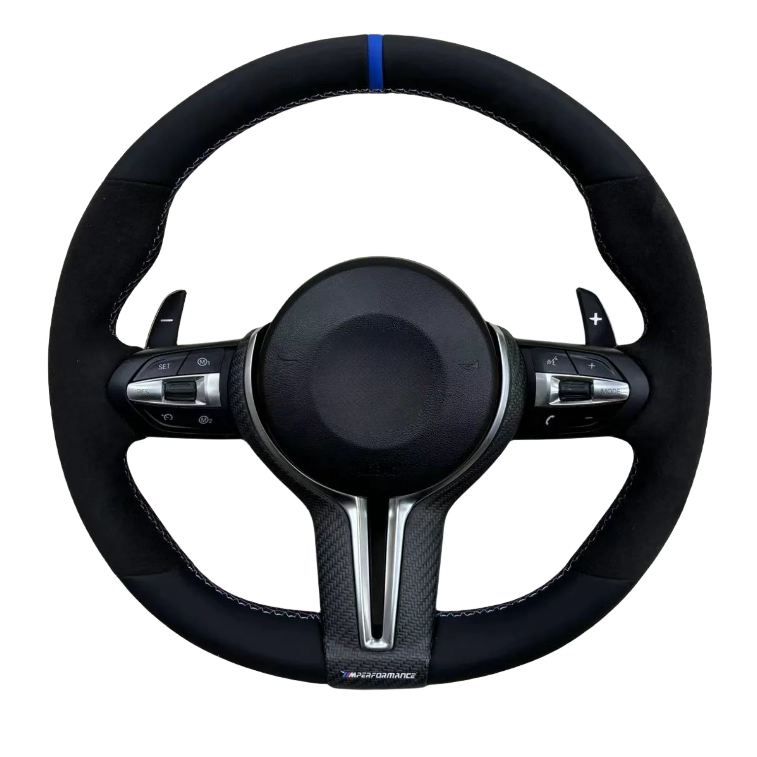 

Suitable for lossless upgrade of all BMW seriesf10f01f20f02f15Alcantara steering wheel assembly