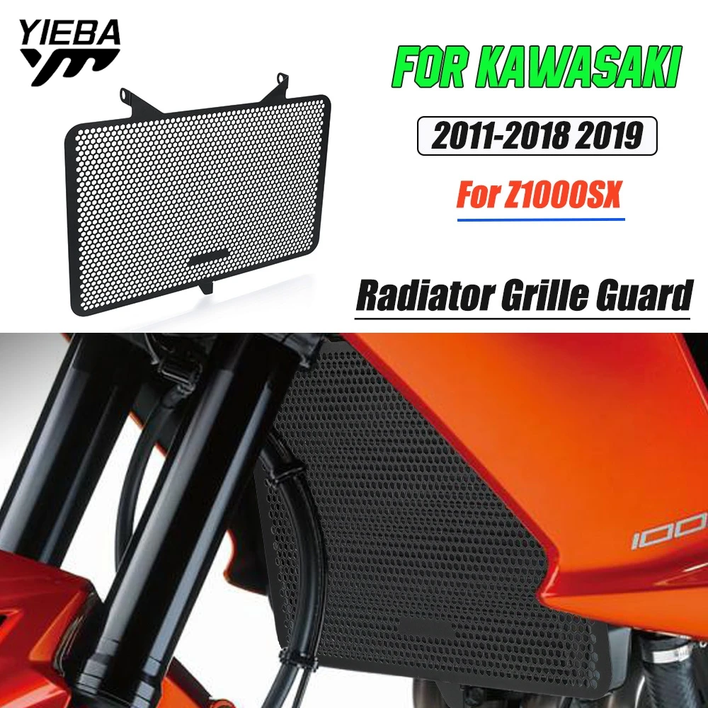 

Motocycle Radiator Grille Cover Water Tank Guard Protection Accessories For Kawasaki Z1000SX 2011 -2014 2015 2016 2017 2018 2019