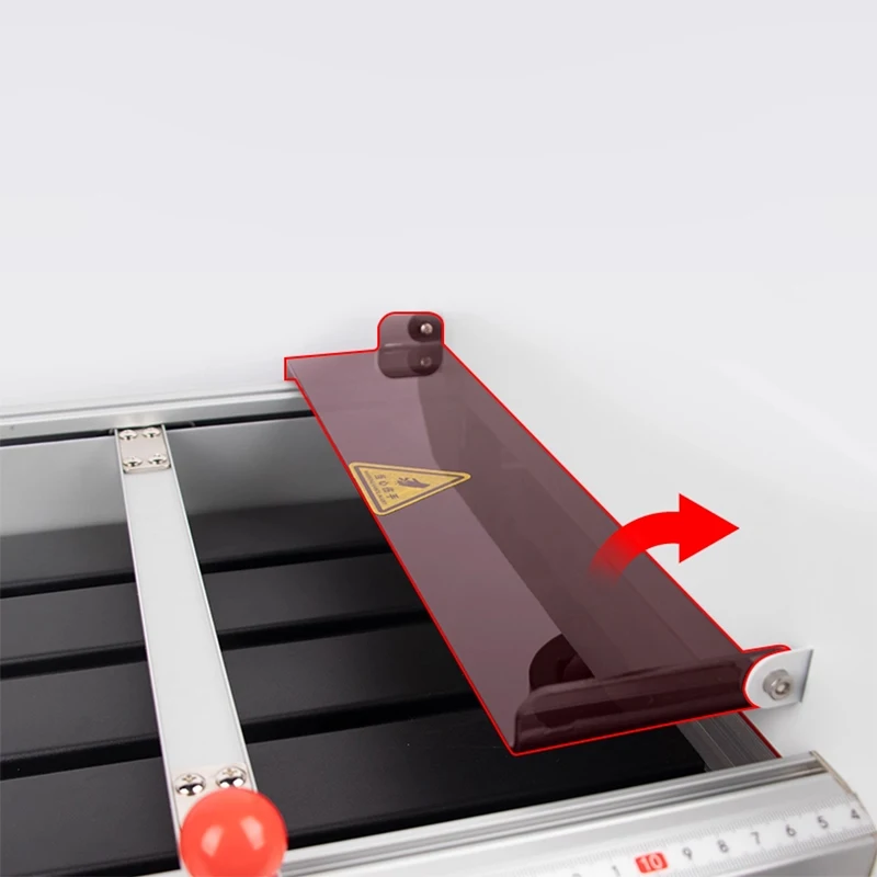 

YJ-Q42S Electric Paper Cutter Automatic Document Trimmer A4 Paper Cutter for Files and Books Photo and Business Card Cutting Mac