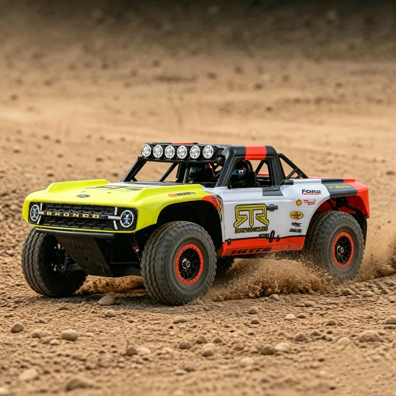 Fms Fsc18 1:18 Ford Bronco 4wd Mini Rc Off‑Road Truck Simulation Remote Control Hobby Grade Model Vehicle Collectible Gift