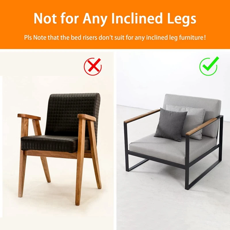 الناهضون سرير قابل للتعديل مع المشبك المسمار ، الناهضون الأريكة للجدول ، سمك 0-1.6In ، 1Set ، 4in #5