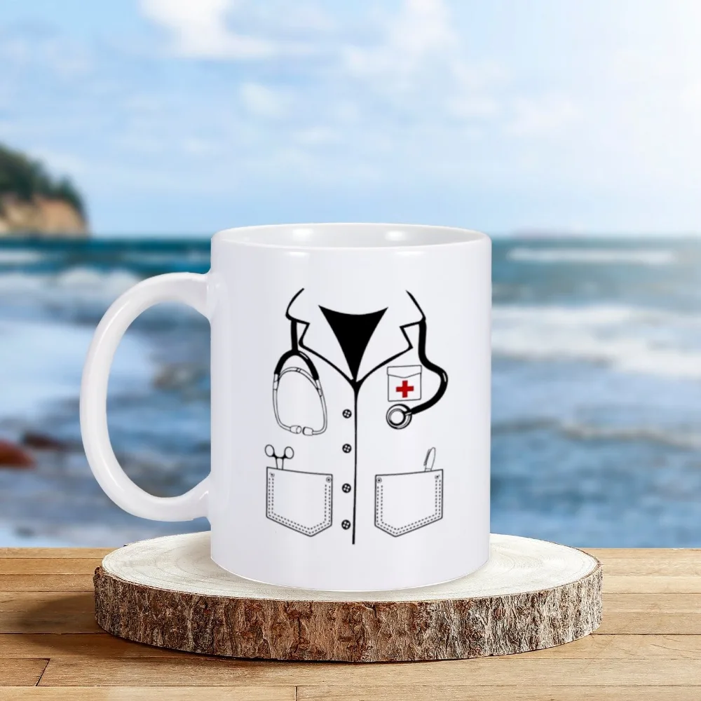 Doctor Coffee Mug Appreciate Water Tea Milk Cup Physician Home Office Drinkware for Doctor Nurse Birthday 11oz Coffee Juice Cup