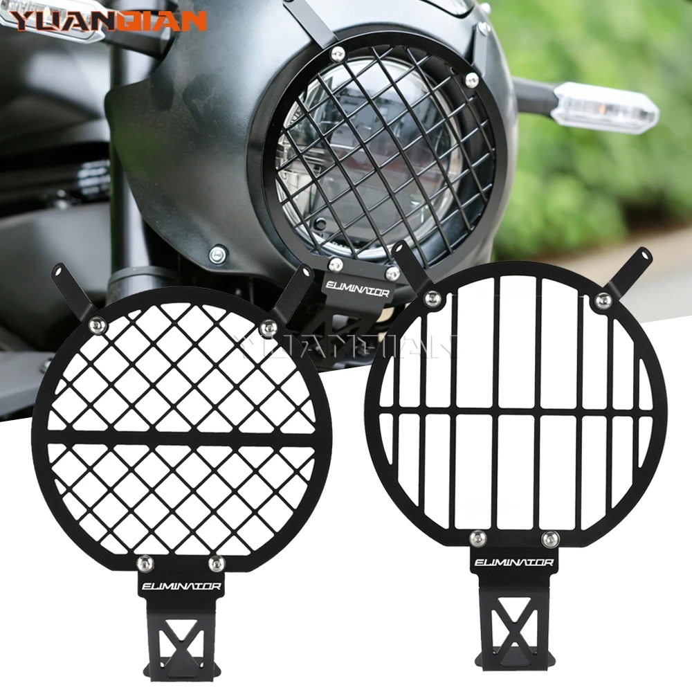 

For Kawasaki Eliminator 500 SE ABS 2024 2025 2026 Motorcycle Accessories CNC Headlight Guard Protector Grilles Protection Cover