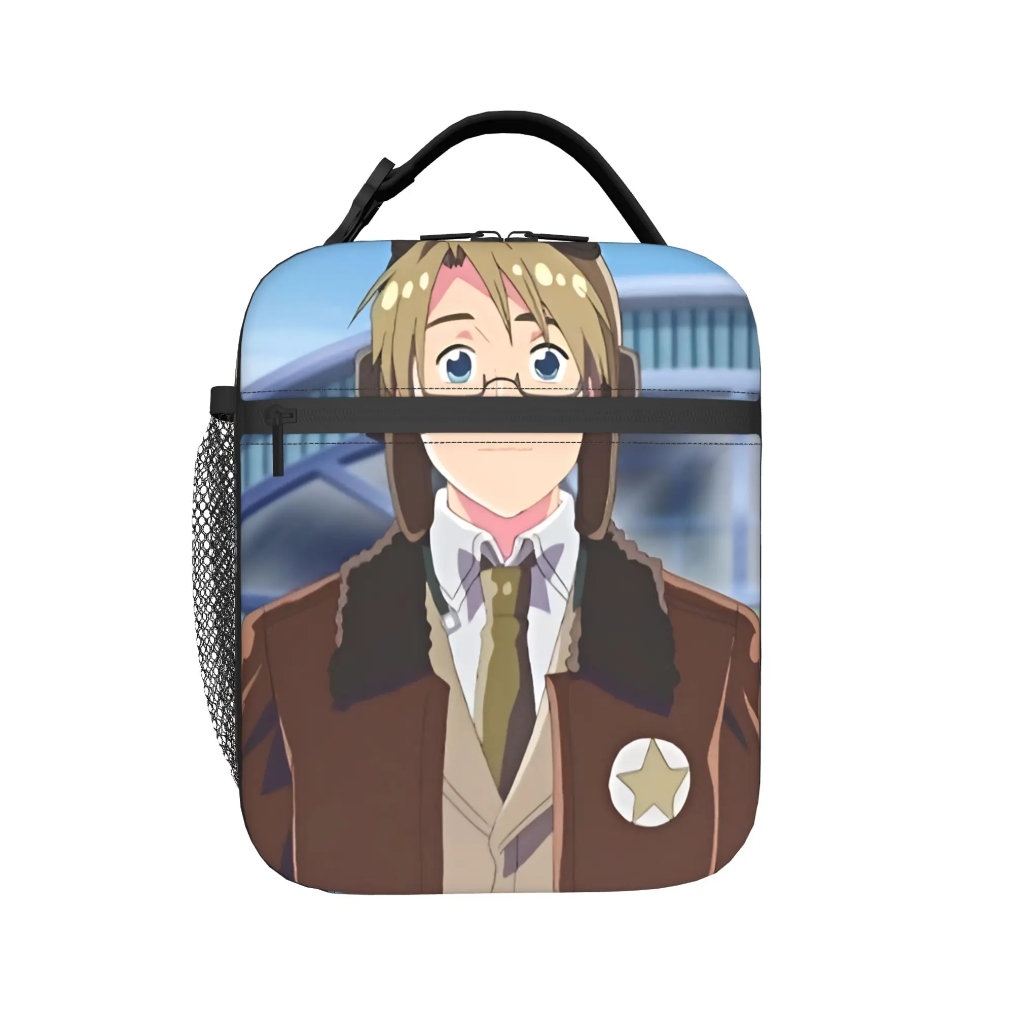 Hetalia Axis Powers Product Insulated Lunch Bags For Office  Food Box Portable Thermal Cooler Lunch Boxes