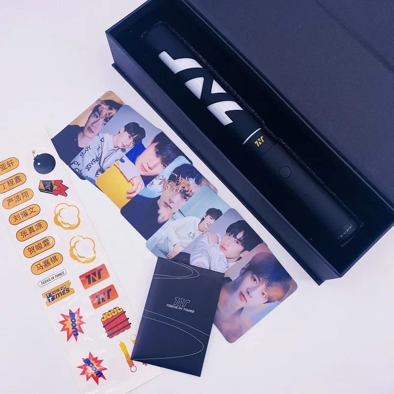 7 Colors Chinese Idol Group Teens In Times Light Stick With Photocards Stickers TNT Fans Concert Fanmeeting Support D39