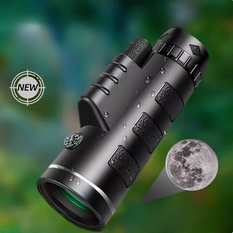 

40X60 High-definition Telescope Professional Telescope with Tripod Monocular Powerful Binoculars Travel Telescope