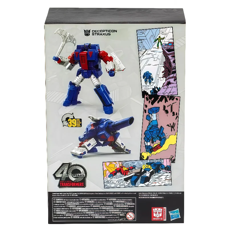 Auf Lager Transformers Classic Toys Generations Comic Edition Leader Decepticon Straxus Transformer Robot Sammeln Sie Hobbyspielzeuge