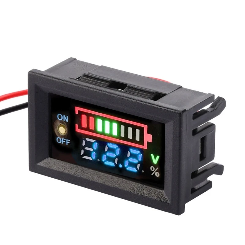 367D Accuracy LED Reader Voltmeter for Electronic Hobbyists & Vehicle Modders