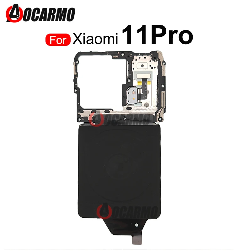 

1Pcs For Xiaomi 11Pro Mi 11 Pro Motherboard Cover With Flash Wireless Charging Coil Flex Cable Replacement Part