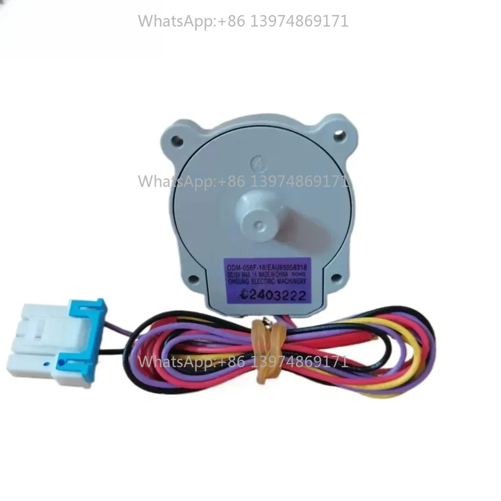 New Cooling Fan Motor EAU65058318 For Refrigerator ODM-056F-18 DC12V 46mm Fridge Radiator Freezer Parts