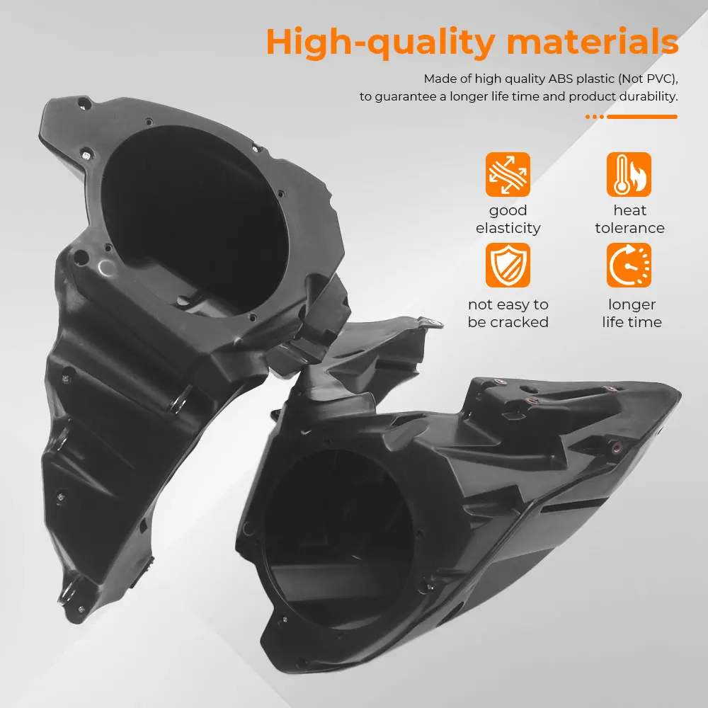 Inner Fairing Speaker Covers Motorcycle For Harley Touring Road Glide FLTRX CVO/SE FLTRXSE FLTRXSTSE 23-2026 ABS Plastics