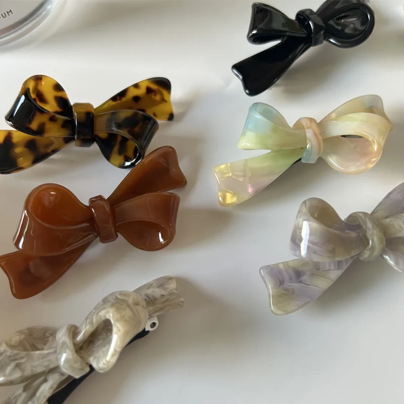 Hair pins and clips butterfly  for girl women bow korean accessories popular catche Crab trendy leading fashion sweets kpop new