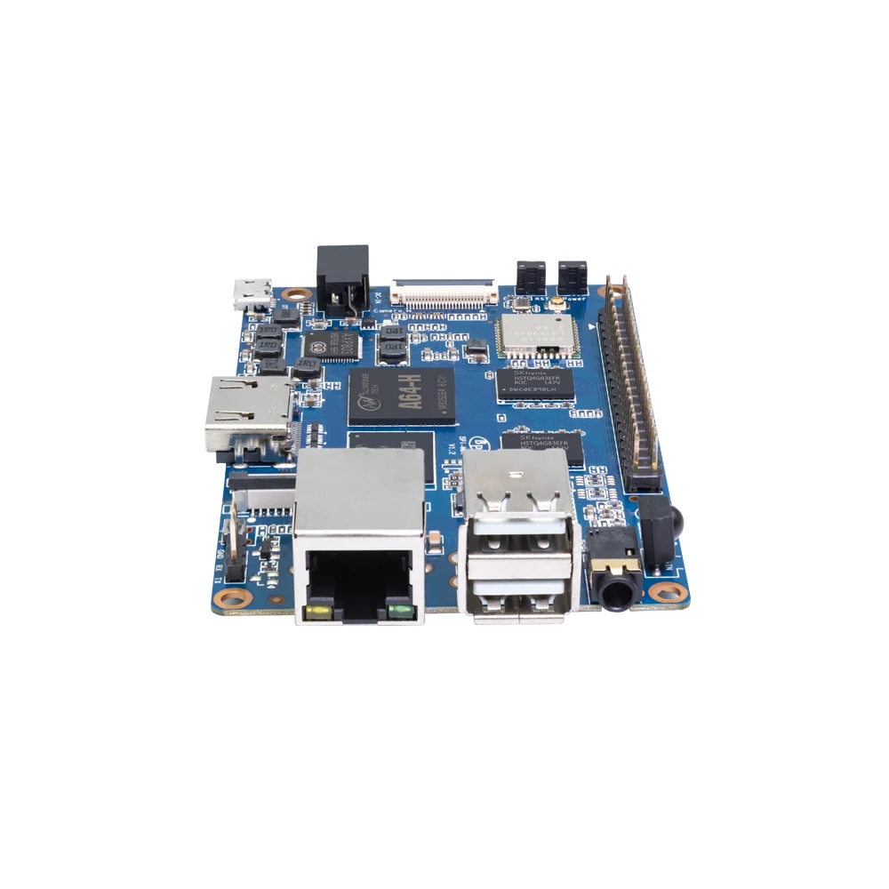 Banana Pi BPI-M64 ALLWINNER A64 2GB DDR3 8G eMMC Quad Core Processor เมนบอร์ด SBC SINGLE BOARD สนับสนุน Linux Raspberry Pi