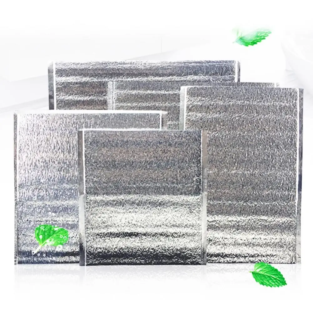 20Pcs Thermal Insulated Bags Aluminum Foil Fresh Keeping Lunch Bag Cooler Bag Food Organizer Disposable Food Delivery Pouch