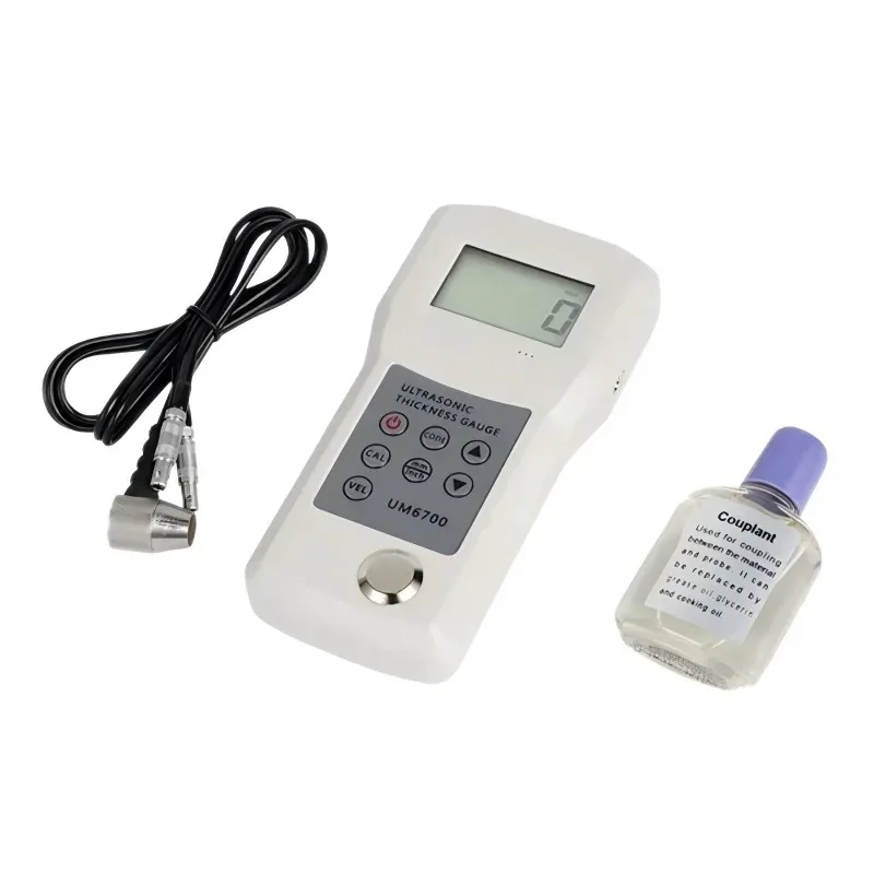 6700 1.0   sonic Thickness Gauge -300mm Probe Automatic Zero Calibration Industrial Gauge