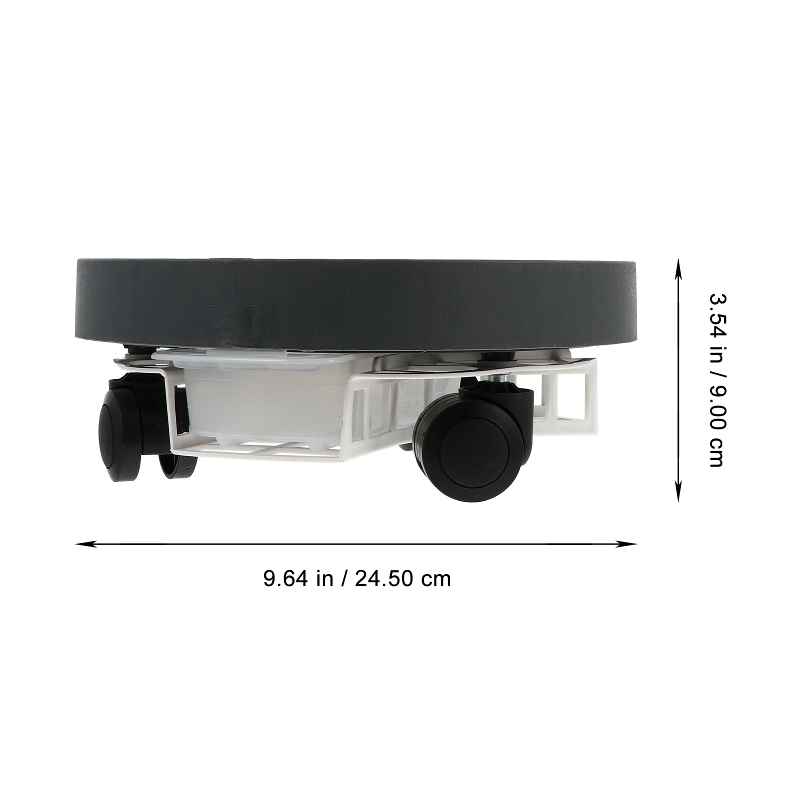 

Wheeled Planter Tray Indoor Pots Scroll Stand with Caster Plants Outdoor Stands Riser Floor