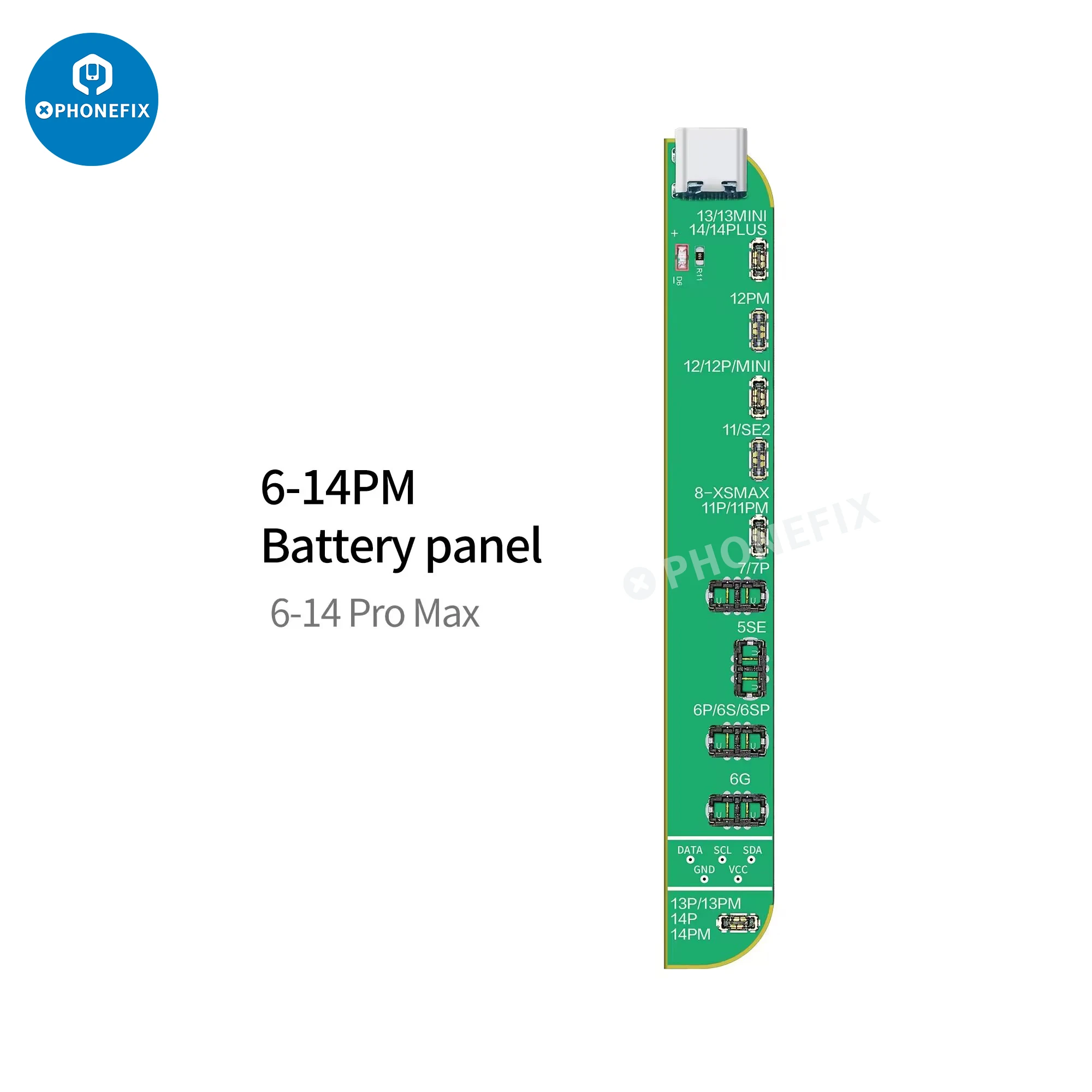 JC V1S Battery Repair Board and Flex Cable for iPhone 11-15 Pro Max Repair Battery Pop Ups Widows Error Health Warnning Removing