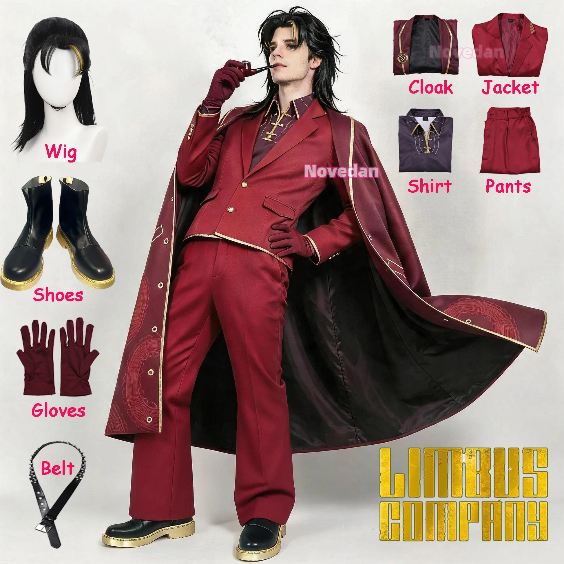 Men Shoes China - Kostium cosplay Lei Heng z Limbus