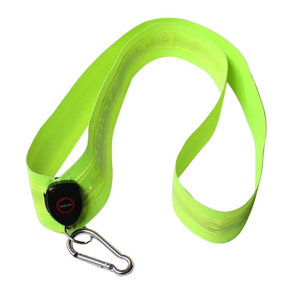 Reflective Straps Rechargeable Illuminated Shoulder Straps for Men Women Night Safety Outdoor Hiking Jogging Walking Light Gear