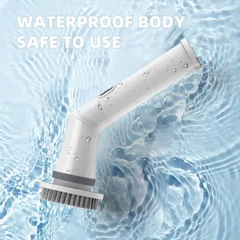 Viladepot elektrický čisticí kartáč 9 v 1 multifunkční bezdrátový otočný čisticí kartáč koupelna kuchyň okna toaleta 10 nejlepší prodej elektrický kartáč na čištění - №1