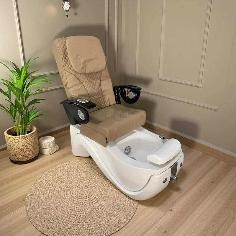 พรีเมี่ยม Salon Pedicure เก้าอี้สปาอ่างล้างหน้าเก้าอี้นวดเล็บมืออาชีพ Pedicura Profesional Mobiliario Reposapies เฟอร์นิเจอร์