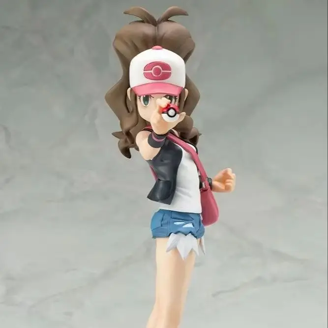 Kotobukiya Hilda with Tepig 1‑8 Scale Ver. Lively Bright Cheerful Playful Figure For Pokemon‑themed Display And Decorated Gifts