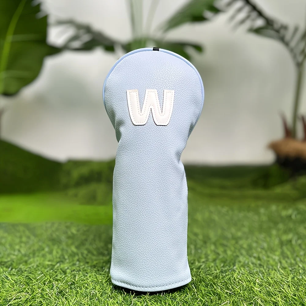 Golf Club Head Covers Golf Club Protective Sleeve Drive PU Waterproof Material Better Protection of Golf Clubs Blue Utility view 4
