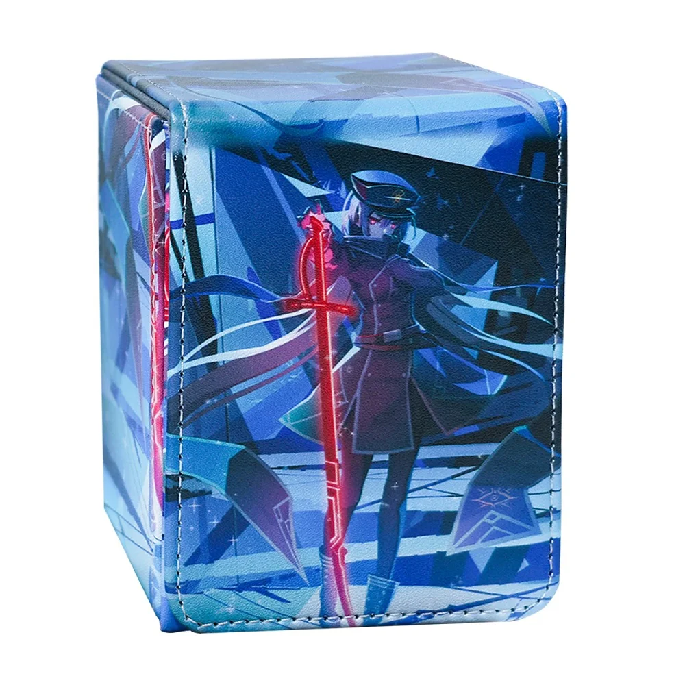 

Premium Imitation leather Trading Card bag Can hold 100+ cards suitable for TCG YGO Etc Compact design with soft lining