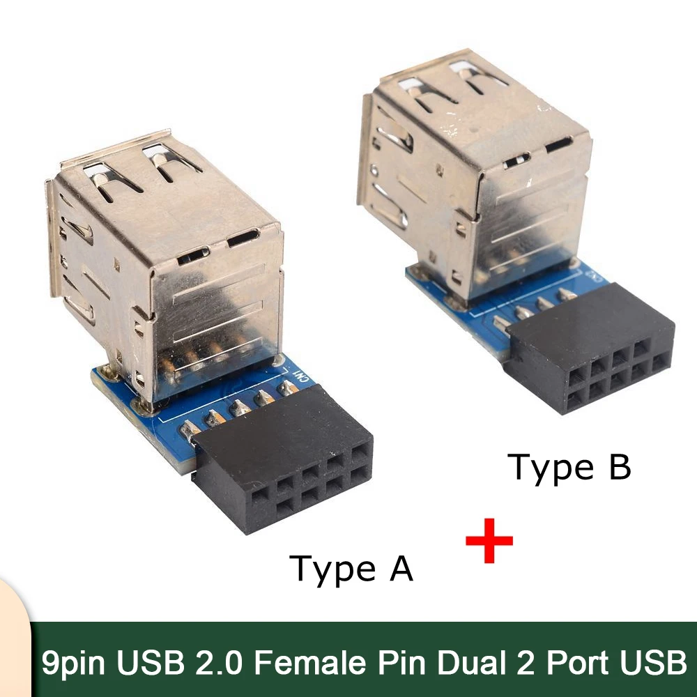 9Pin Usb 2.0 Female…