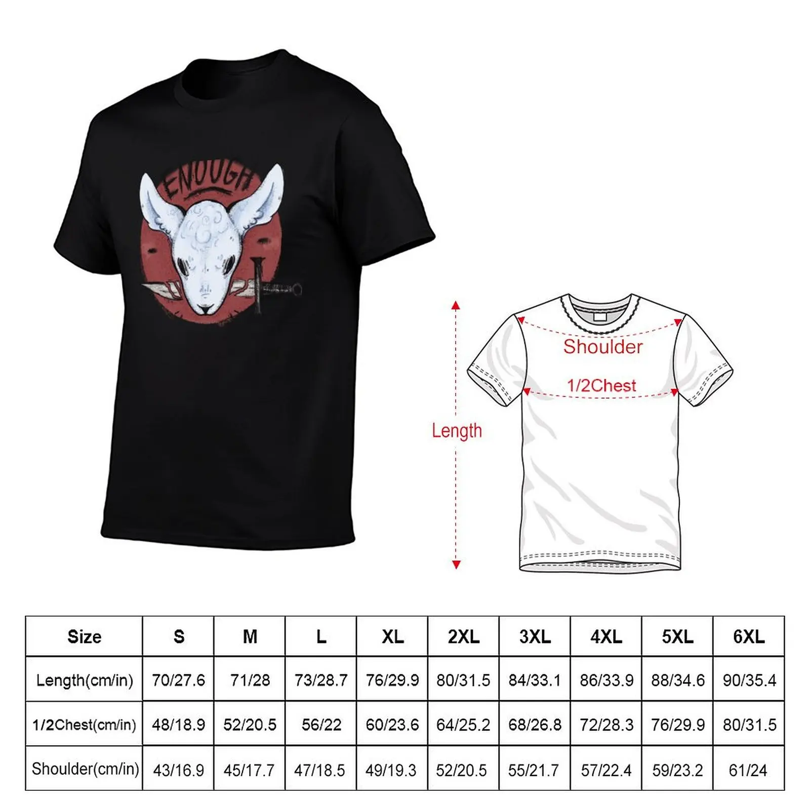 Sacrificial Lambs Broken Blade T-Shirt Sun Block Outdoor T-Shirt