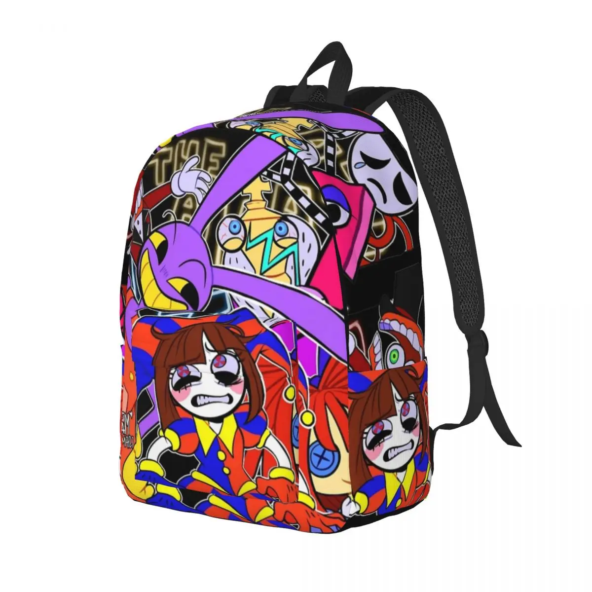 Die erstaunliche digitale Zirkus-TV-Serie für Teenager Schüler Schule Bücher tasche Daypack Middle High College Outdoor