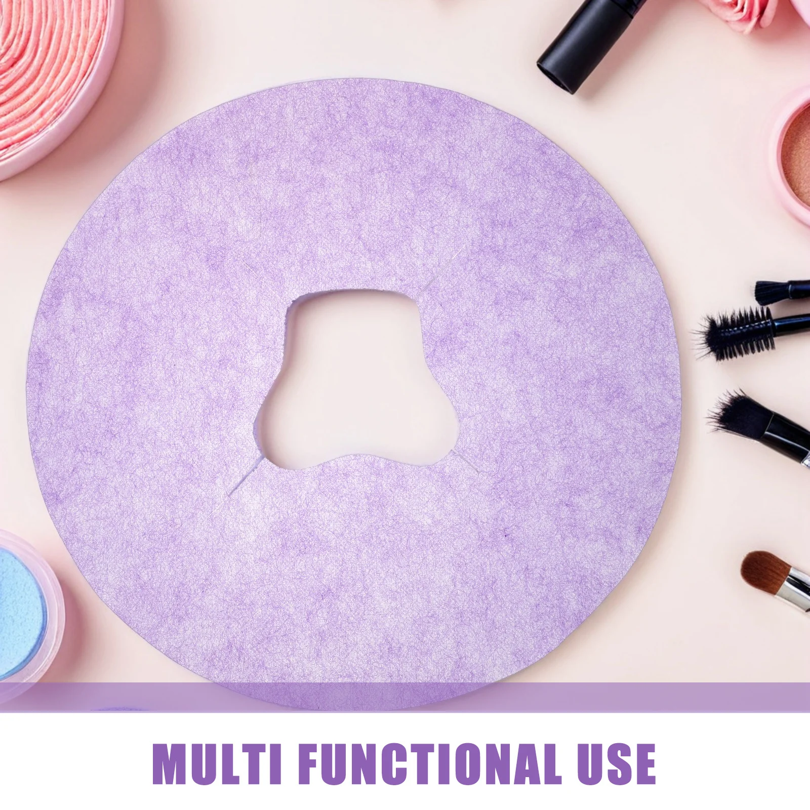 400 قطعة من ملاءات طاولة التدليك القابل للتصرف 11 بوصة فتحة الوجه غير المنسوجة غطاء سرير التجميل لصالون سبا النظافة الراحة خفيفة الوزن #4