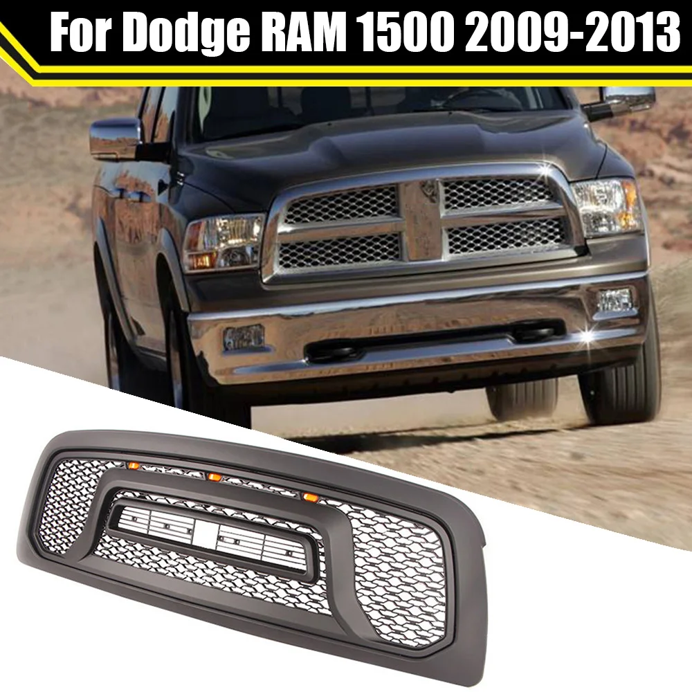 

Модифицированная накладка на радиатор для Dodge RAM 1500 2009-2013, гоночная решетка, решетки капота, передняя решетка, верхняя решетка бампера