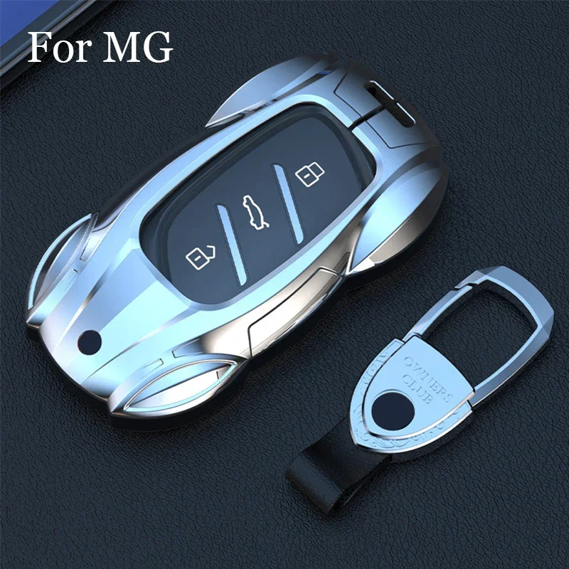 

Zinc Alloy Car Key Case Cover Shell High Quality Protector For MG ZS EV MG4 MULAN EHS MG5 MGi5 MG6 EZS Car Accessories Styling