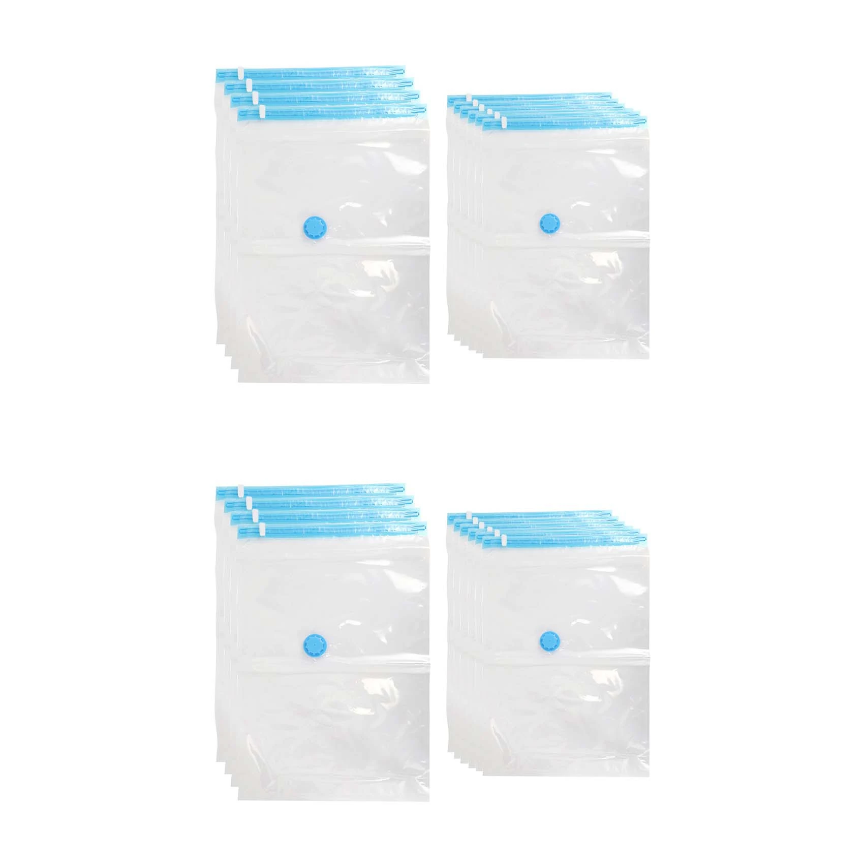 

Vacuum Bag 20 Pieces Set 2 Sizes 12 Pieces 40X60 And 8 Pieces 60X80 For Storing Clothes, Quilts And Bed Linen Vacuum Bag-Y78A