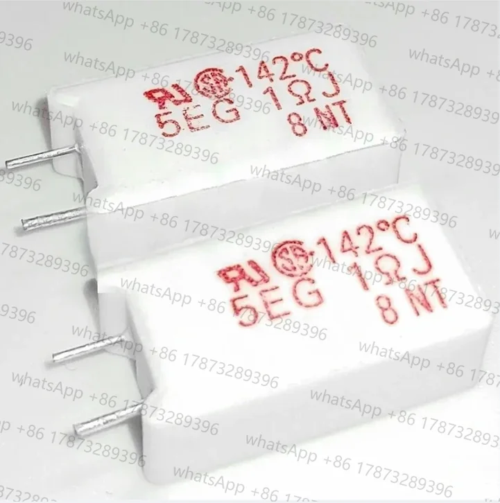 1Pcs 5EG 1ΩJ 1 Ohm 5W 142℃ 142 Degree Thermal Resistor