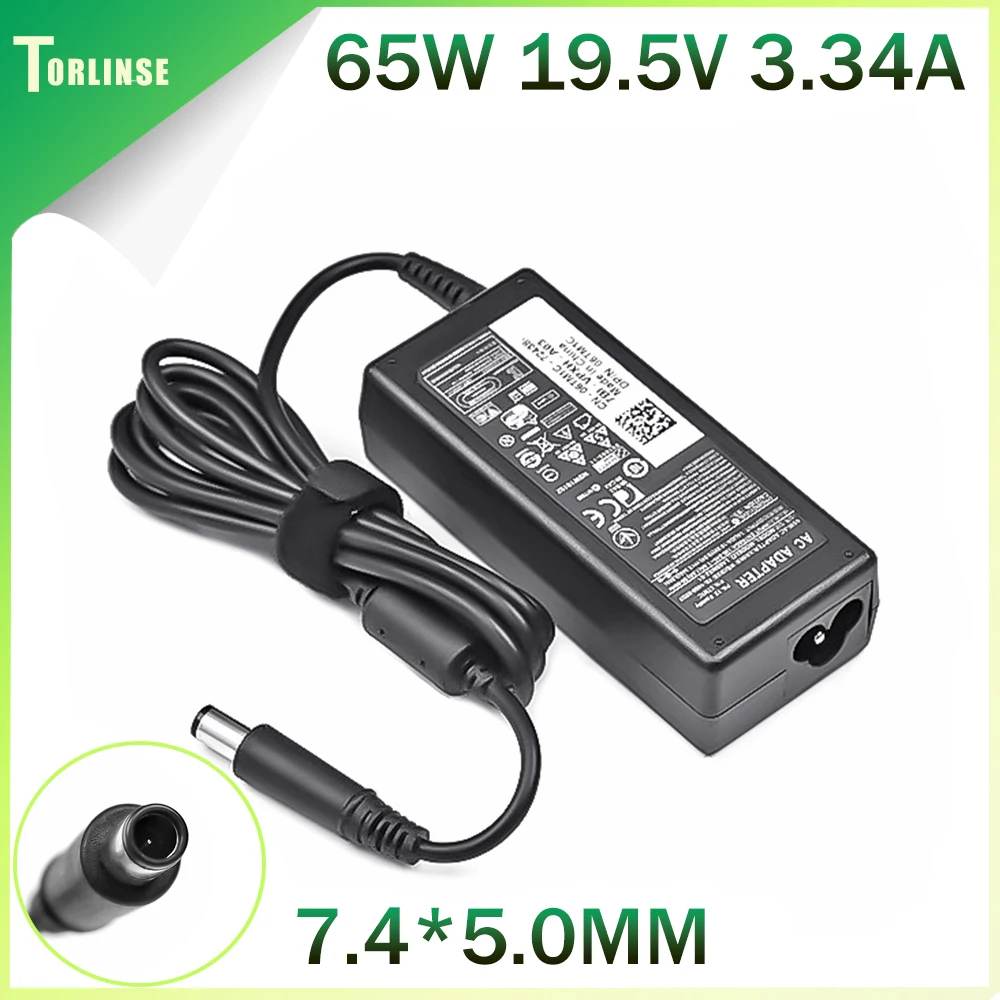 New  65W AC for Dell Latitude 19.5V 3.34A 7.4*5.5mm Laptop Ac Adapter E7250 E6430 E6500 Laptop Charger Power Supply