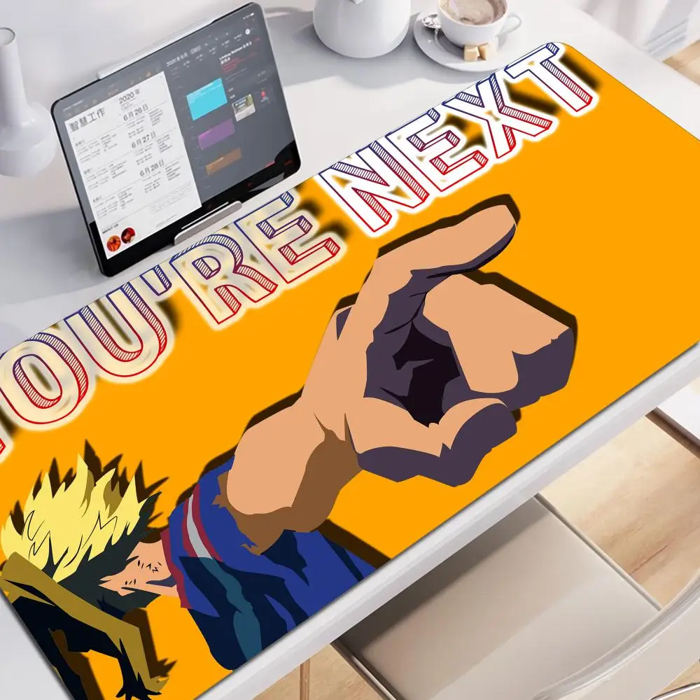 MaiYaCa Hot Sales all might Office Mice Gamer Soft Mouse Pad Gaming Mouse Pad Large Deak Mat 700x300mm