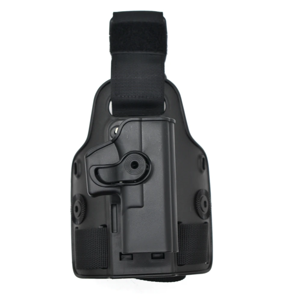 Hunting Drop Leg Gun Holster Tactical Pistol Thigh Leg Holster Case For G 17 19 Colt 1911 Beretta M9 PX4 Storm