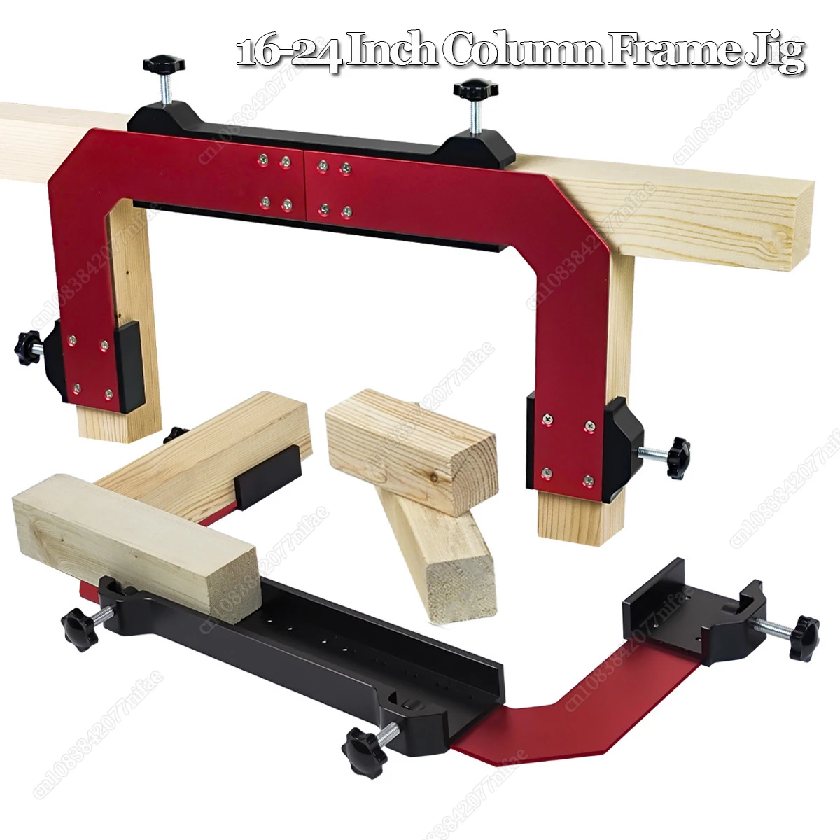 

Adjustable 16-24Inch Column Frame Jig - Upgrade on-Center Stud Layout Tool,Precision Framing Spacing Clamp Tool for Stud Framing