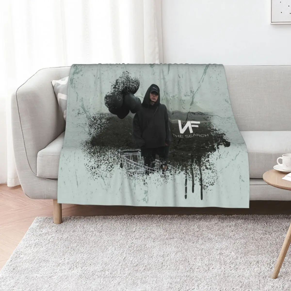 NF - The Search Throw Blanket For Baby Winter beds Shaggy Decoratives Warm Luxury Thicken Blankets