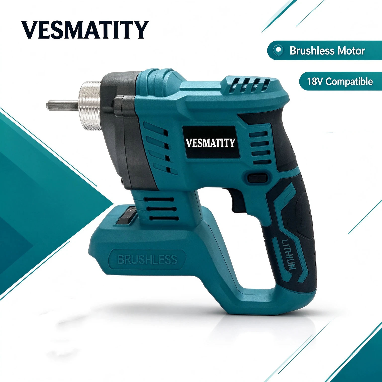 18V Brushless Wireless Cement Concrete Vibrator Portable Handheld Power Tool for Construction Concrete Work